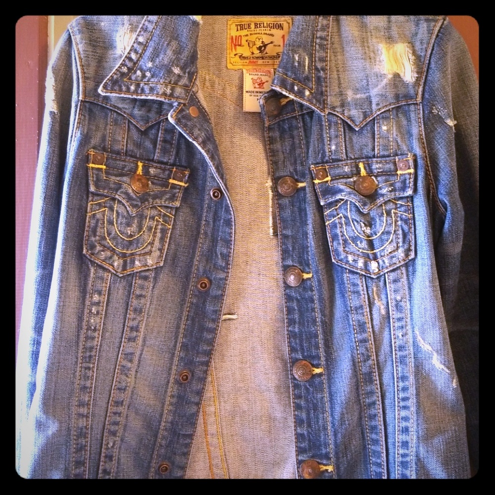 True Religion denim jacket